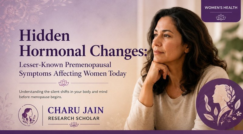 Hidden Hormonal Changes: Lesser-Known Premenopausal Symptoms Affecting Women Today