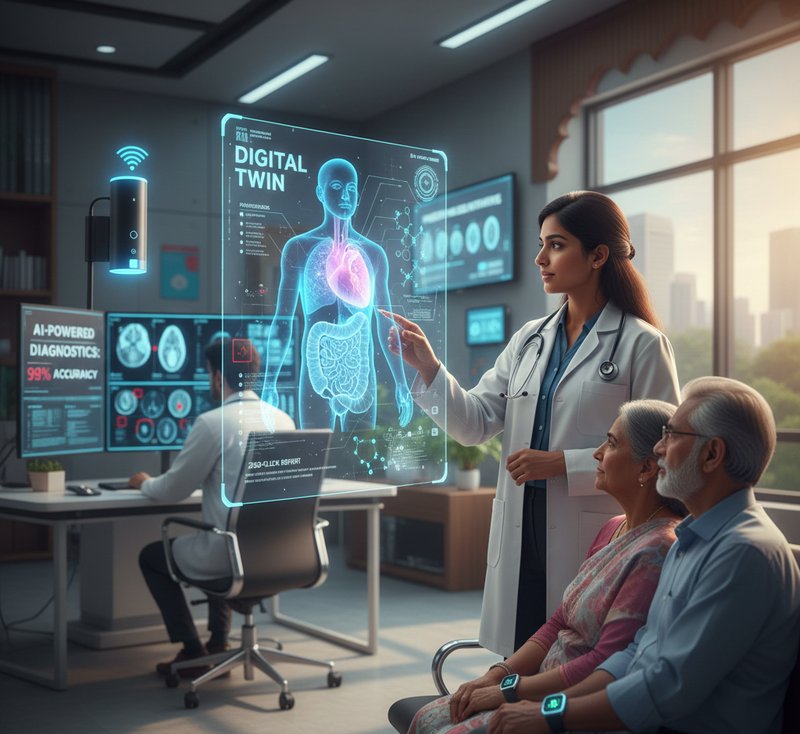 How Artificial intelligence is Transforming Healthcare in India